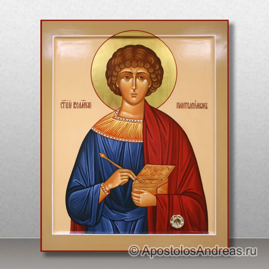 Икона Пантелеймон целитель, великомученик — образец № 4