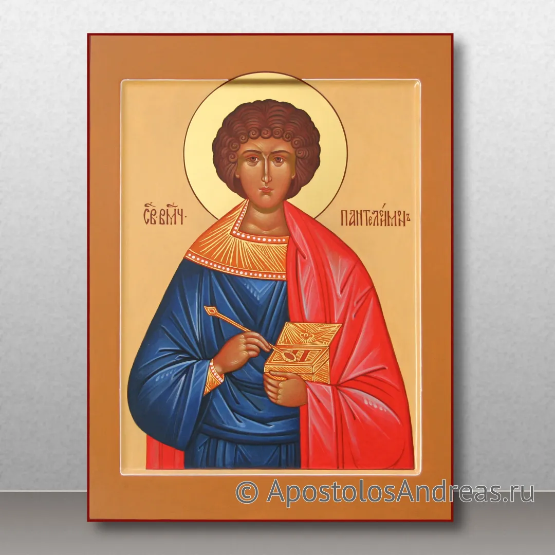 Икона Пантелеймон целитель, великомученик — образец № 7
