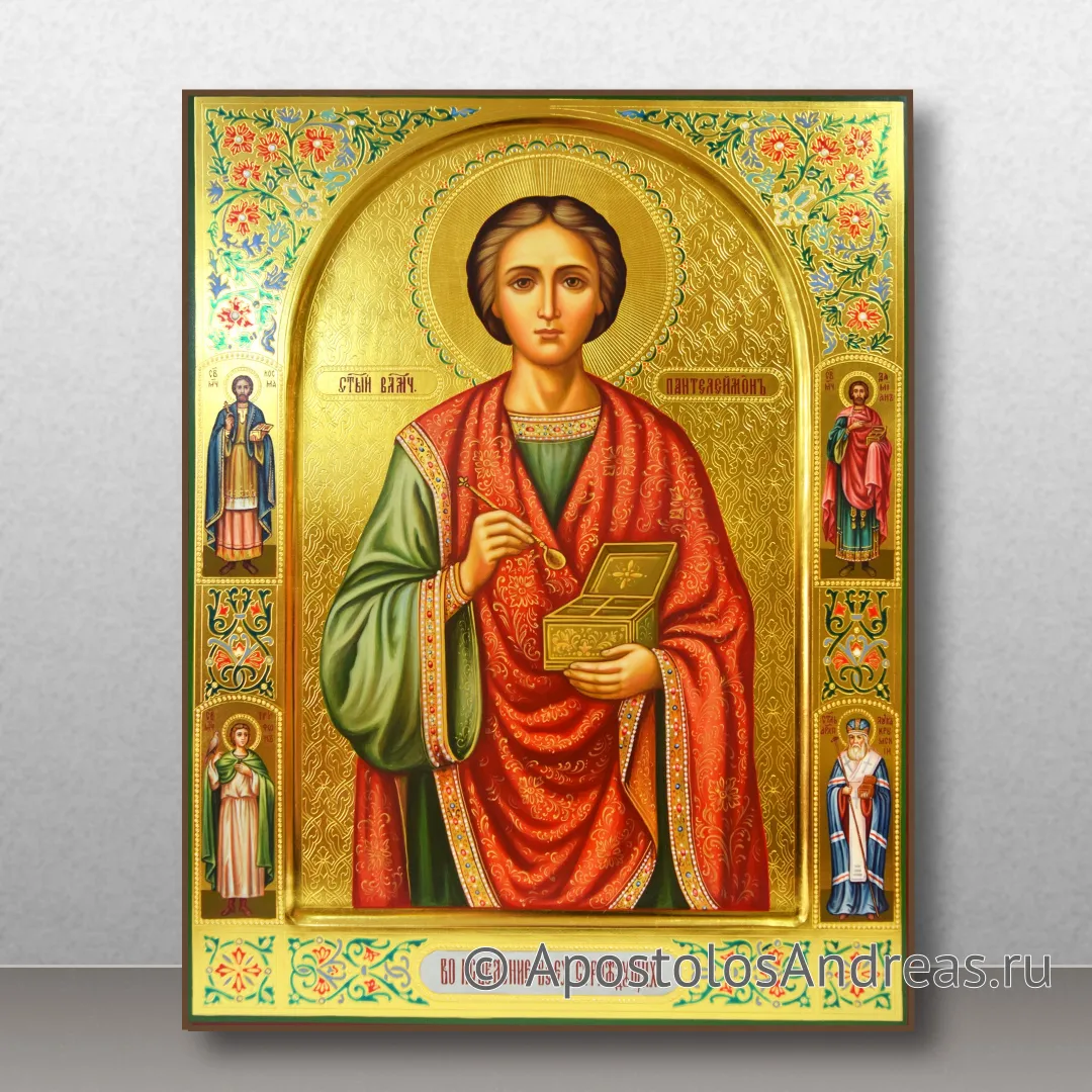 Икона Пантелеймон целитель, великомученик — образец № 9