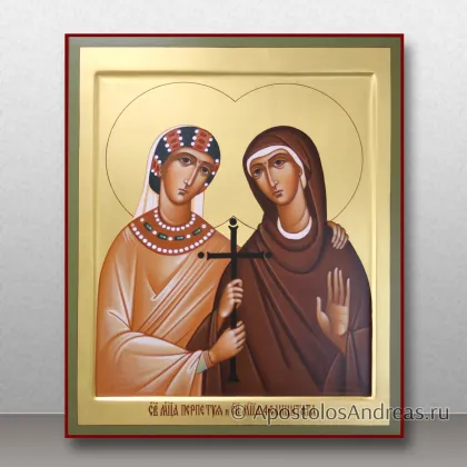 Икона в киоте Святые Перпетуя и Фелицитата Карфагенские — миниатюра № 2