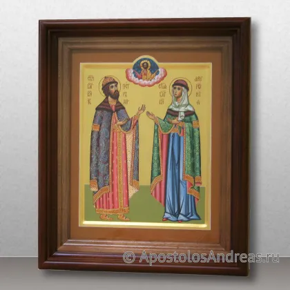 Икона Петр и Феврония Муромские, чудотворцы — миниатюра № 16