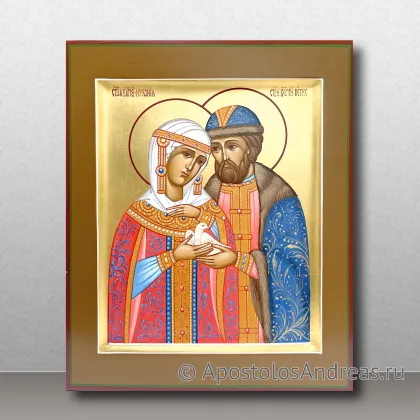 Икона Петр и Феврония Муромские, чудотворцы — миниатюра № 29