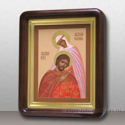 Икона Петр и Феврония Муромские, чудотворцы — миниатюра № 38