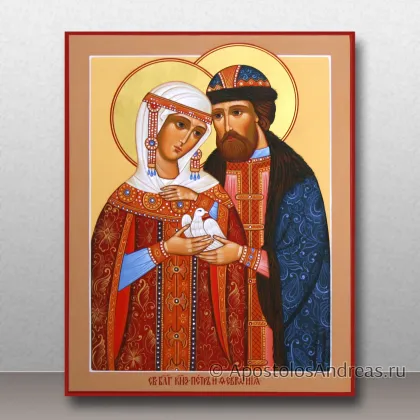 Икона Петр и Феврония Муромские, чудотворцы — миниатюра № 47