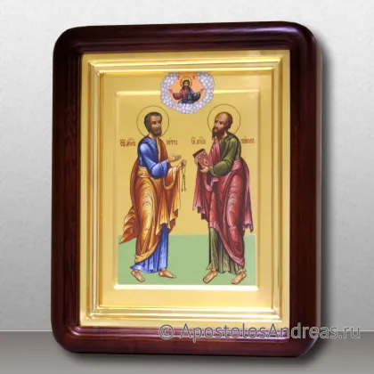 Икона Петр и Павел апостолы — миниатюра № 7