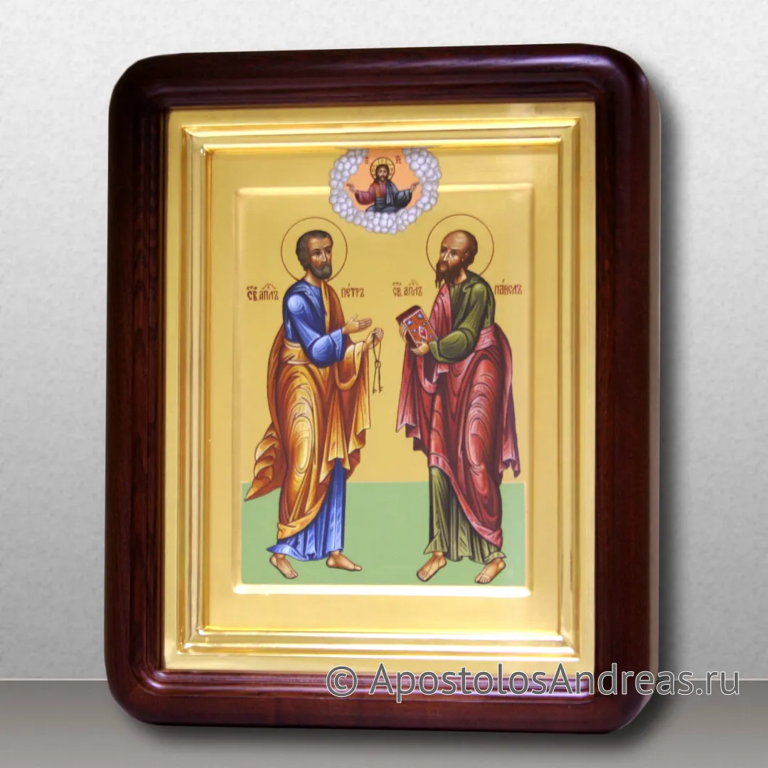 Икона Петр и Павел апостолы, 18х24, 2023 — образец № 7