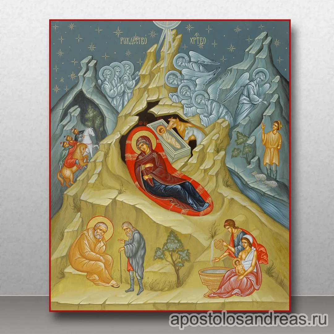 Икона Рождество Христово, образец № 1