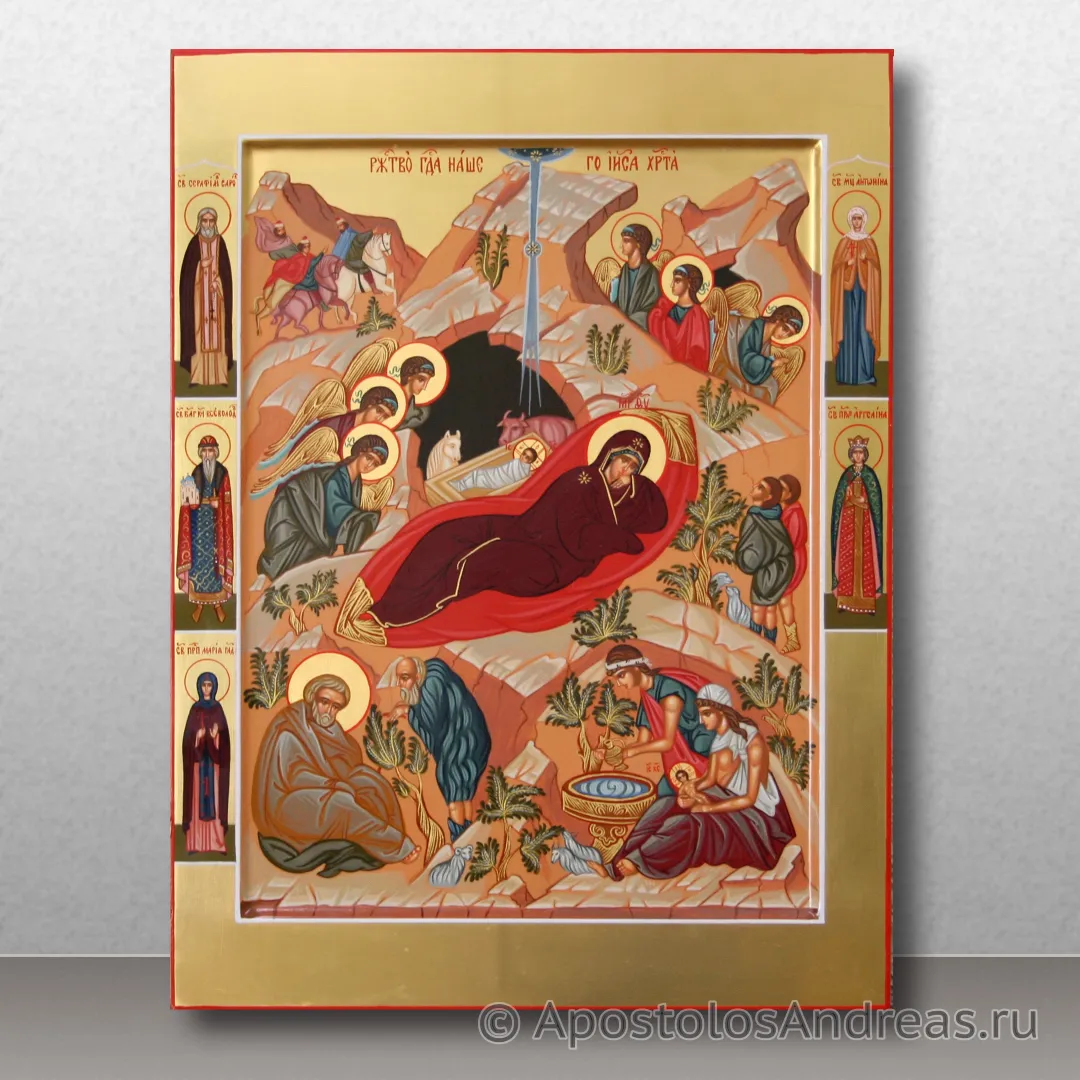 Икона Рождество Христово, образец № 4