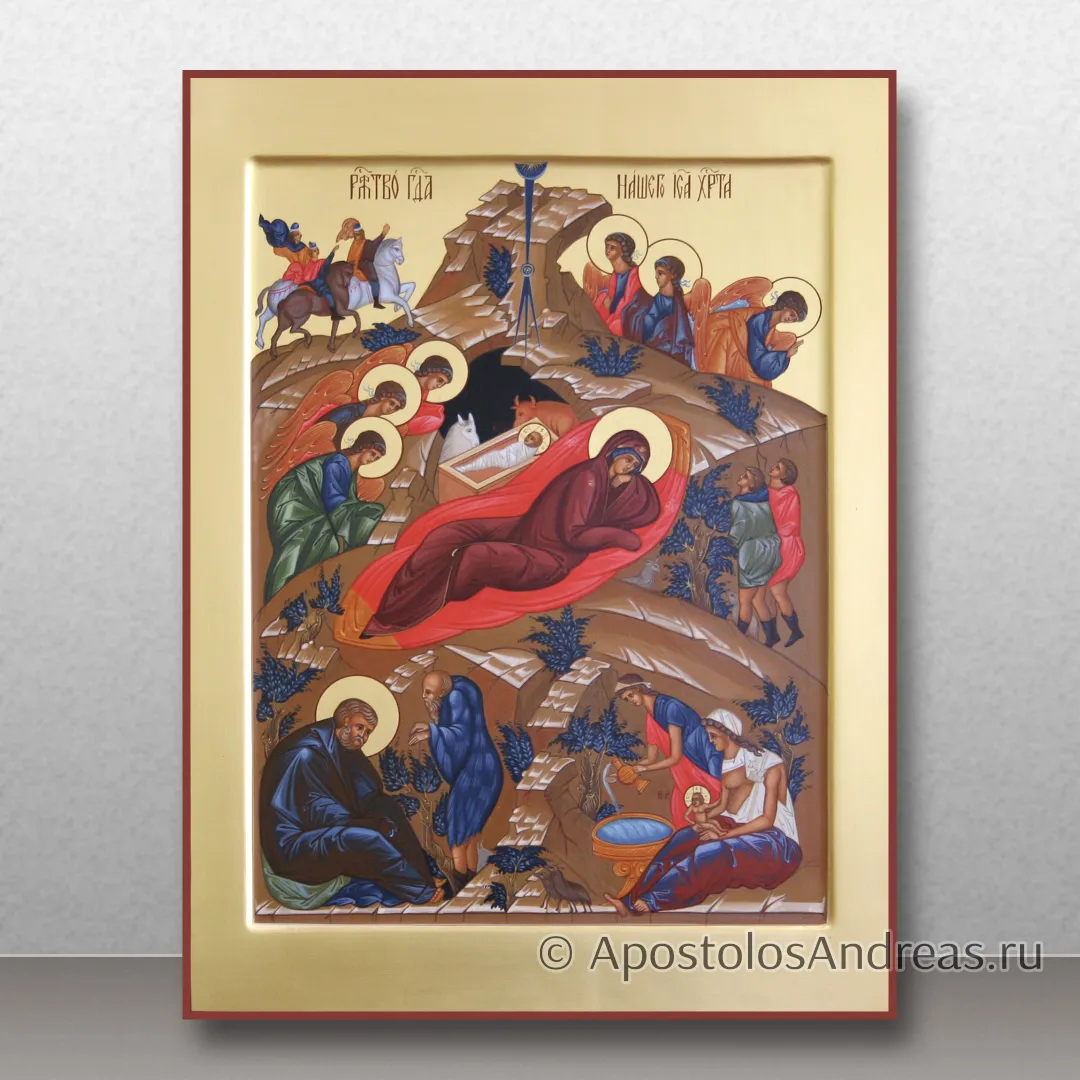 Икона Рождество Христово (с ковчегом), образец № 9