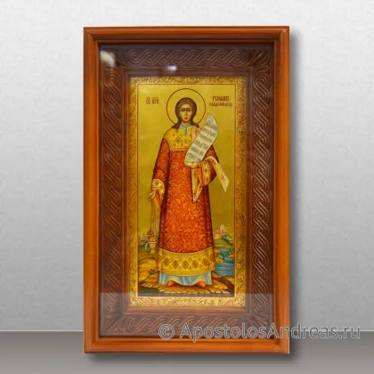 Икона Роман Сладкопевец Константинопольский, преподобный — миниатюра № 2