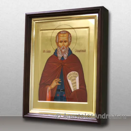 Икона Савва Освященный, преподобный, миниатюра № 2
