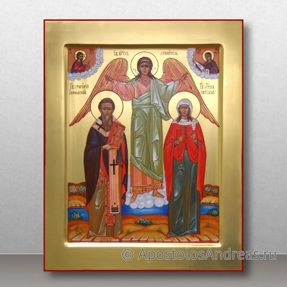 Рукописная икона Семейная икона #17