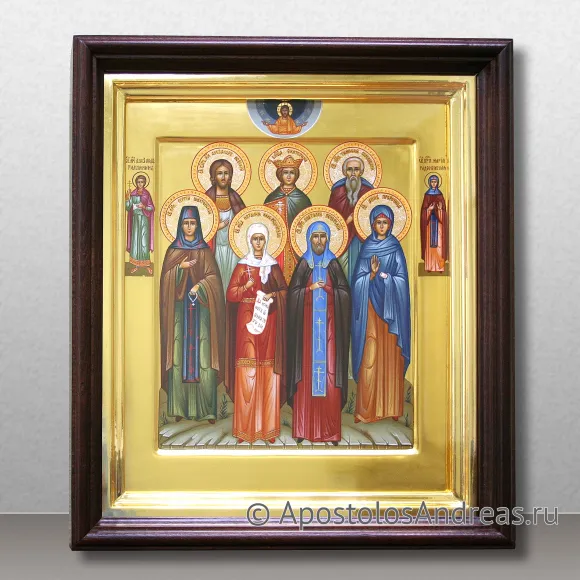 Рукописная икона Семейная икона #26