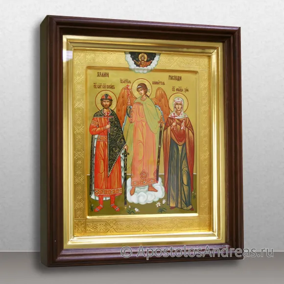 Рукописная икона Семейная икона #05