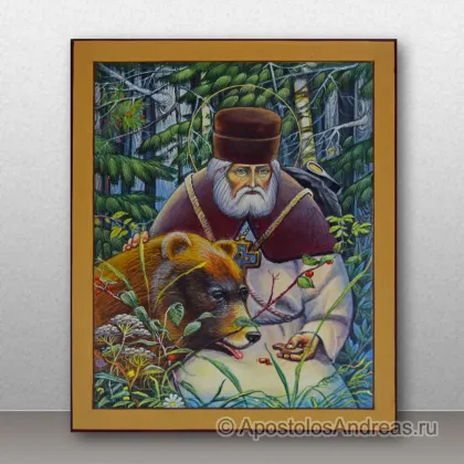 Икона Серафим Саровский, преподобный — миниатюра № 2