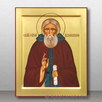 Икона Сергий Радонежский, преподобный, игумен, миниатюра № 13
