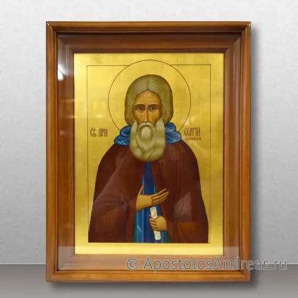 Икона Сергий Радонежский, преподобный, игумен, миниатюра № 16