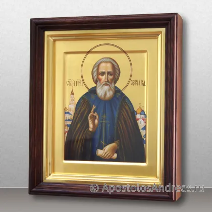 Икона Сергий Радонежский, преподобный, игумен, миниатюра № 21