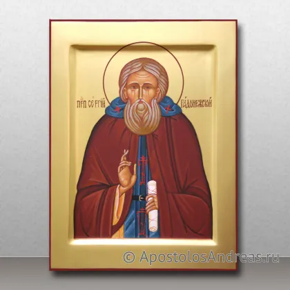 Икона Сергий Радонежский, преподобный, игумен, миниатюра № 27