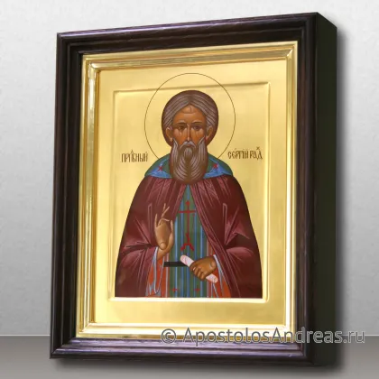 Икона Сергий Радонежский, преподобный, игумен, миниатюра № 37