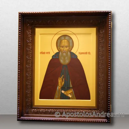 Икона Сергий Радонежский, преподобный, игумен, миниатюра № 41