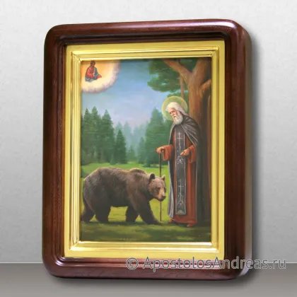 Икона Сергий Радонежский, преподобный, игумен, миниатюра № 47