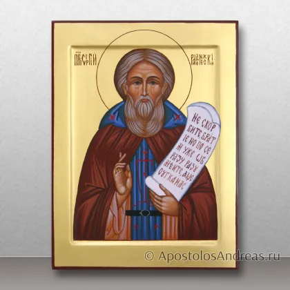 Икона Сергий Радонежский, преподобный, игумен, миниатюра № 48