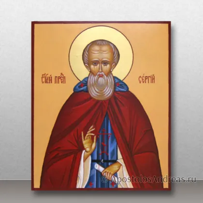 Икона Сергий Радонежский, преподобный, игумен, миниатюра № 51