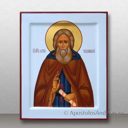 Икона Сергий Радонежский, преподобный, игумен, миниатюра № 53