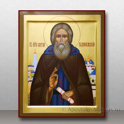 Икона Сергий Радонежский, преподобный, игумен, миниатюра № 54