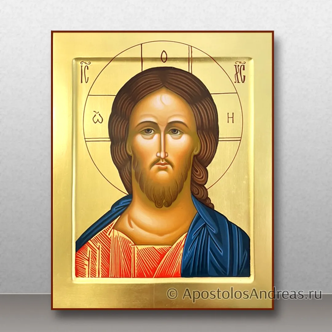 Икона Спас оплечный, 20х24, 2025 — образец № 10