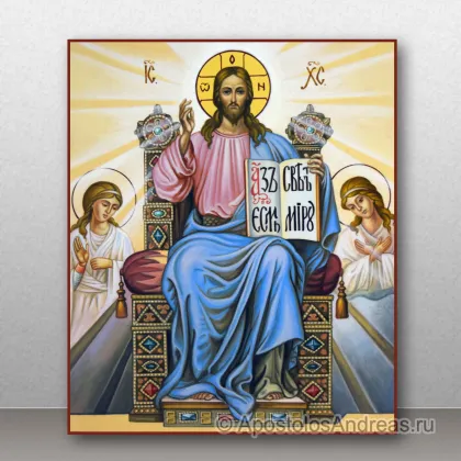 Икона Спас на троне — миниатюра № 1