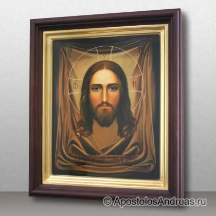 Икона Спаса Нерукотворного в киоте (академический стиль) — миниатюра № 10