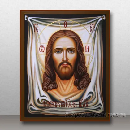 Икона Спас Нерукотворный, реализм — миниатюра № 41