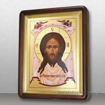Икона Спас Нерукотворный (в киоте с профильной рамой) — миниатюра № 47