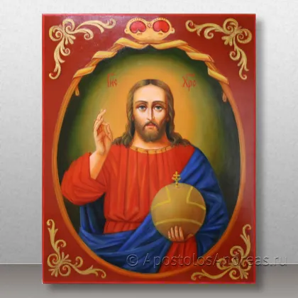 Икона Спас Вседержитель (с державой), миниатюра № 2