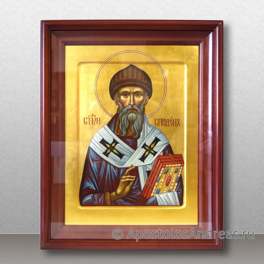 Икона Спиридон Тримифунтский, епископ, святитель — образец № 11