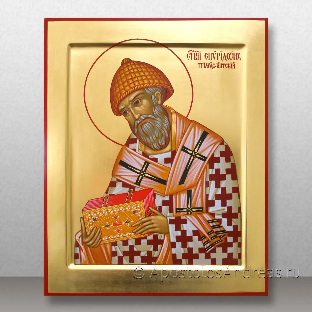 Икона Спиридон Тримифунтский, епископ, святитель — образец № 14