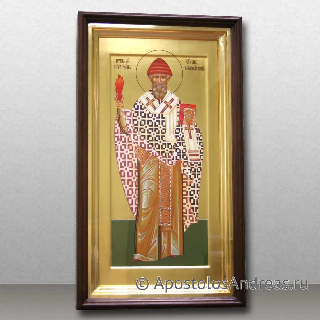 Икона Спиридон Тримифунтский, епископ, святитель — образец № 15