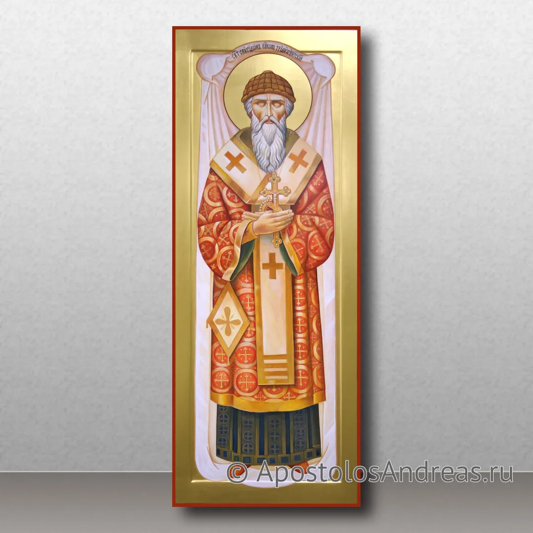 Ростовая икона Спиридон Тримифунтский, 2023 — образец № 20