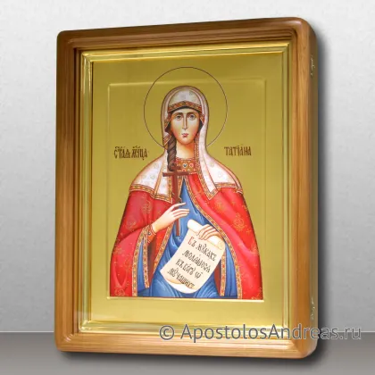 Икона Татьяна Римская, дева, диакониса, мученица, миниатюра № 8