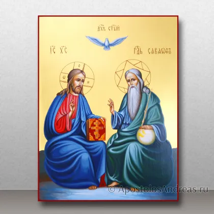 Икона Троицы Новозаветной (Сопрестолие), миниатюра № 3