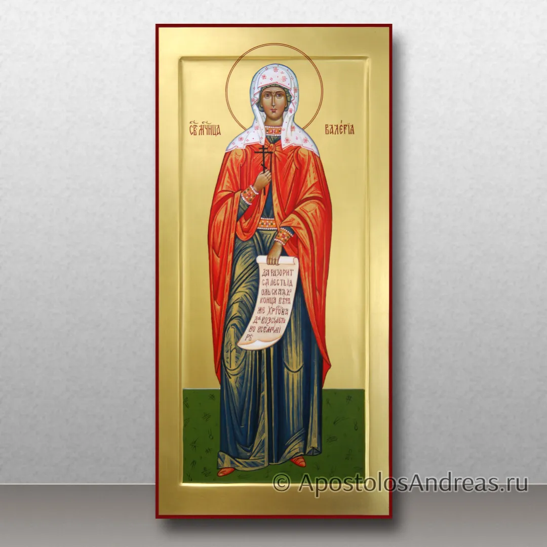 Мерная икона Валерии Римской, 25х50, 2025 — образец № 7