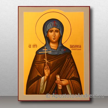 Икона Василисса Египетская, игумения, преподобномученица — миниатюра № 1