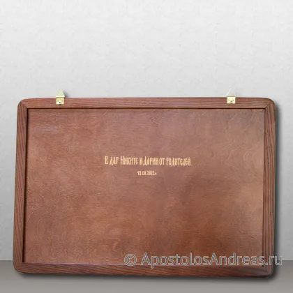 Икона Венчальная пара #29 (в двойном киоте) — миниатюра № 2