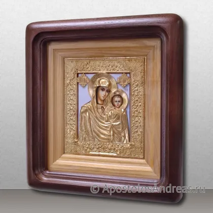 Икона Венчальная пара #32 (в киотах, под ризами) — миниатюра № 2