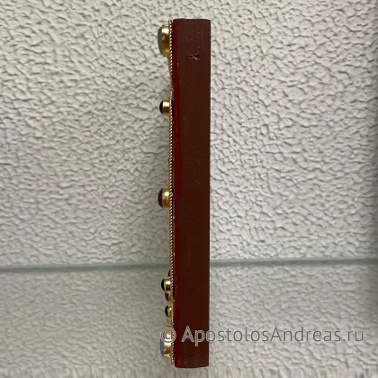 Икона Венчальная пара #42 (филигрань с камнями) — миниатюра № 6