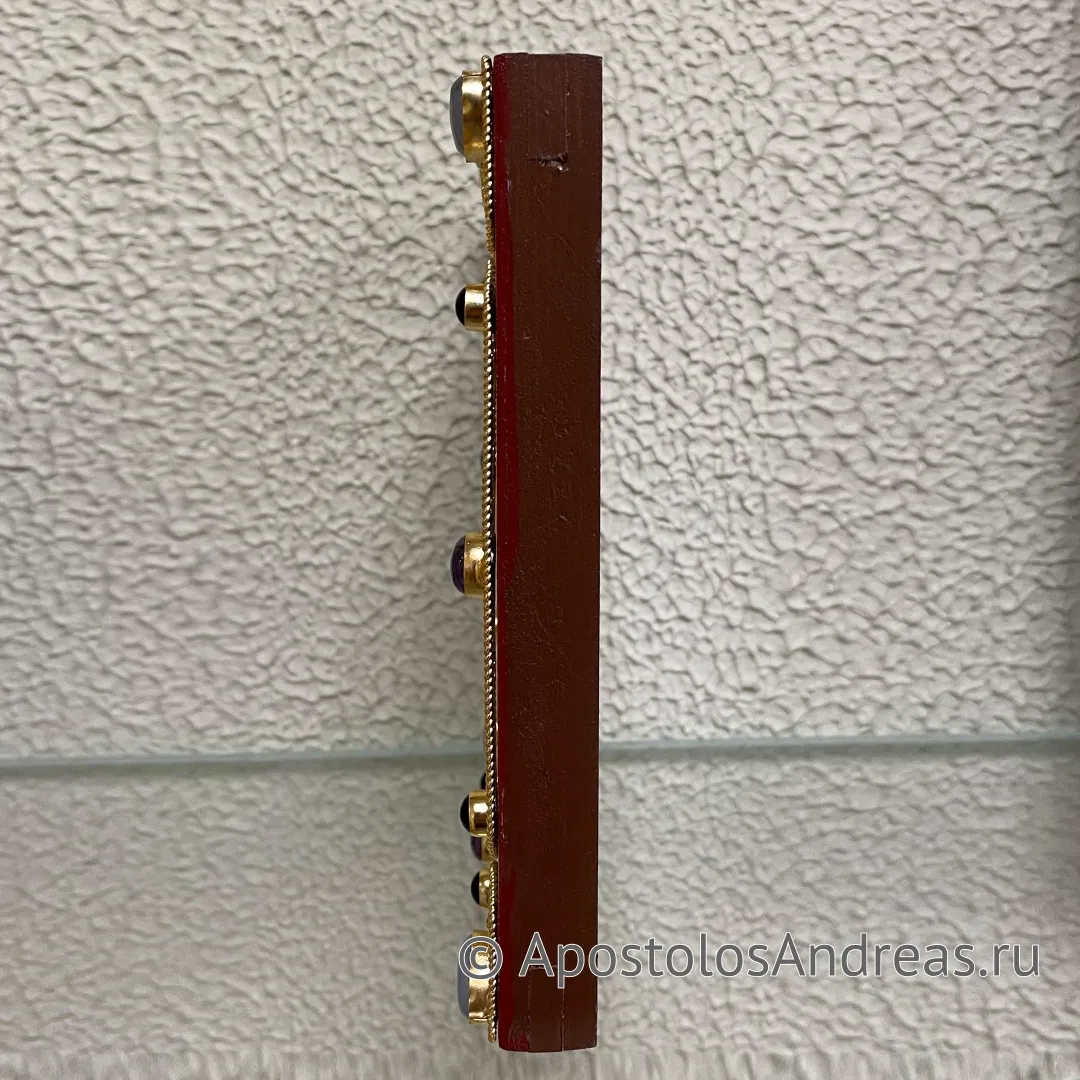 Икона Венчальная пара #42 (филигрань с камнями), 2023 — образец № 6