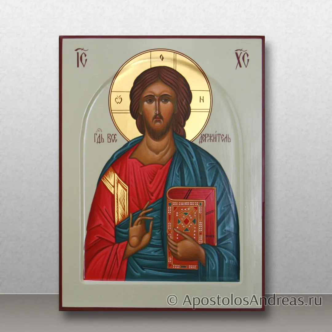 Венчальная пара — Владимирская и Спас, с золочением нимбов, 18х24, 2025 — образец № 2