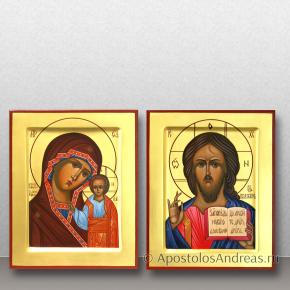 Венчальная пара (Казанская и Спаситель), миниатюра № 1